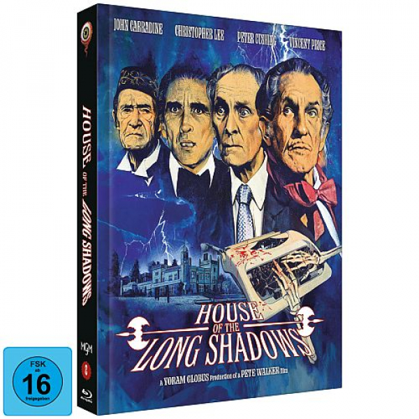 Das Haus der langen Schatten - Limited Uncut 222 Edition (DVD+Blu-ray Disc) - Mediabook - Cover E