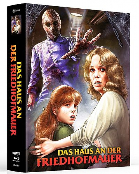 Das Haus an der Friedhofmauer  - Limited Uncut Edition (4K UHD+Blu-ray Disc) - Mediabook - Cover C
