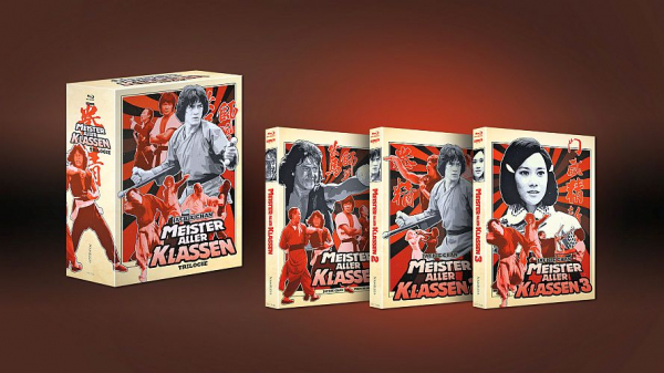Meister aller Klassen Trilogie - Limited Uncut 500 Edition (4K UHD+Blu-ray Disc) - 3 Mediabooks im Schuber