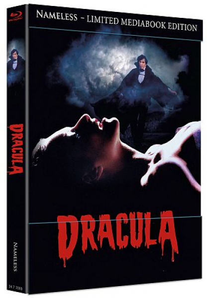 Dracula (1979) - Limited Uncut 222 Edition (2x Blu-ray Disc+DVD) - Mediabook - Cover B