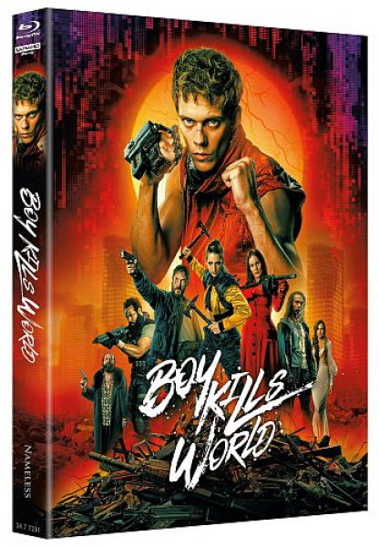 Boy Kills World - Limited Uncut 333 Edition (4K UHD+Blu-ray Disc) - Mediabook - Cover A