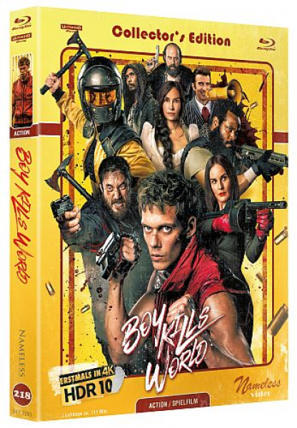 Boy Kills World - Limited Uncut 333 Edition (4K UHD+Blu-ray Disc) - Mediabook - Cover C