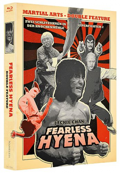 Fearless Hyena Double Feature - Limited 500 Edition (2x Blu-ray Disc) - Mediabook - Cover B