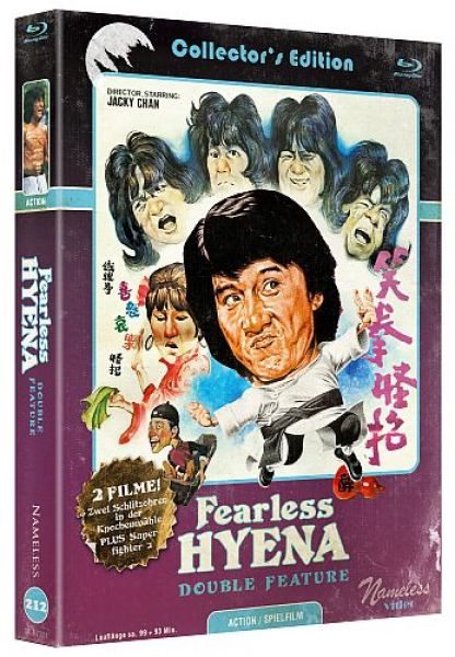 Fearless Hyena Double Feature - Limited 500 Edition (2x Blu-ray Disc) - Mediabook - Cover C