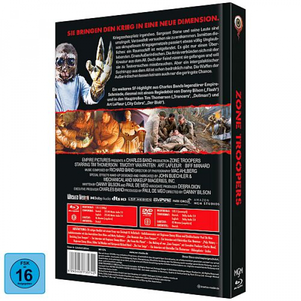 Zone Troopers - Limited Edition (DVD+Blu-ray Disc) - Mediabook - Cover A