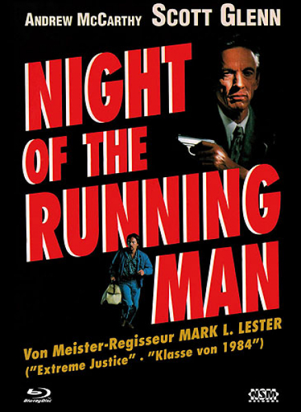 Night of the Running Man - Limited Uncut 444 Edition (DVD+Blu-ray Disc) - Mediabook - Cover A