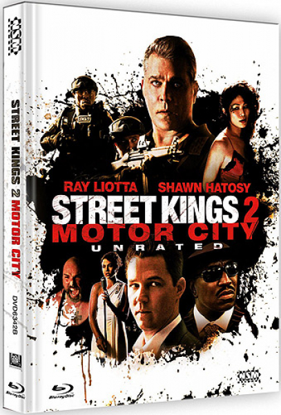 Street Kings 2 - Limited Uncut Edition (DVD+Blu-ray Disc) - Mediabook - Cover B