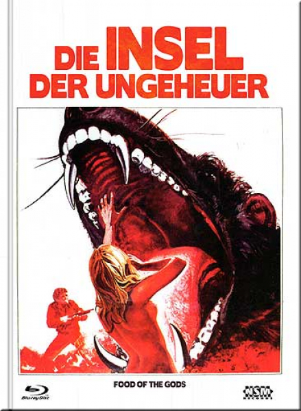Die Insel der Ungeheuer - Limited Uncut Edition (DVD+Blu-ray Disc) - Mediabook - Cover F