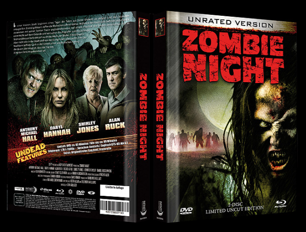 Zombie Night - Uncut Limited Edition (DVD+2D+3D Blu-ray Disc) - Mediabook - Cover A