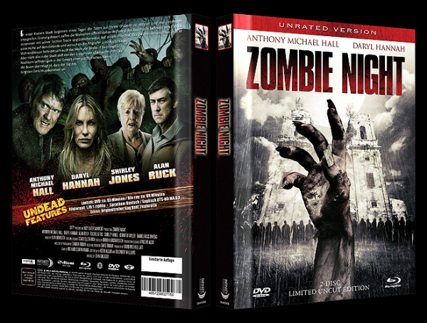 Zombie Night - Uncut Limited Edition (DVD+2D+3D Blu-ray Disc) - Mediabook - Cover B