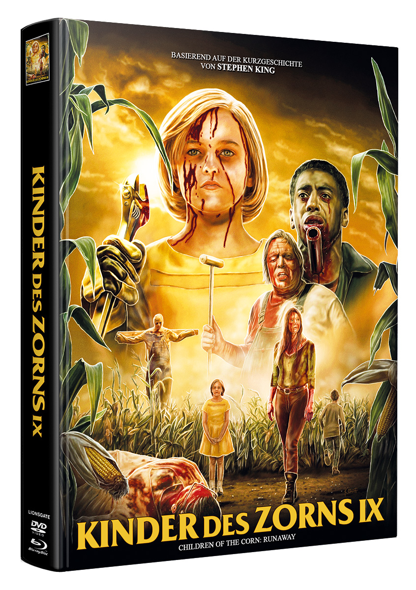 Kinder des Zorns: Runaway - Limited Uncut 133 Edition (2x DVD+Blu-ray Disc) - Wattiertes Mediabook